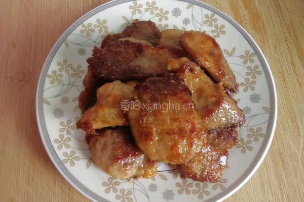 香煎猪肉片的做法图解7