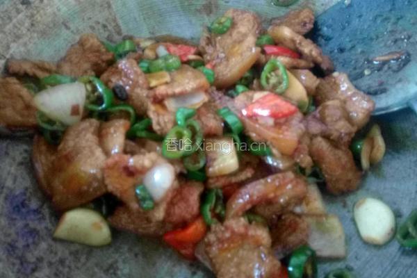 湘西小炒肉的做法图解10