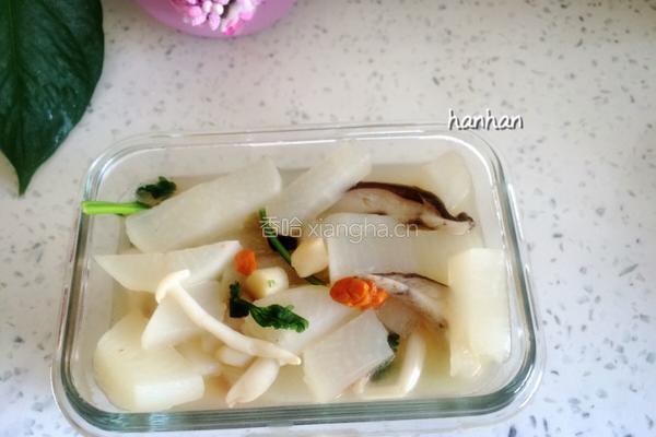 萝卜排骨汤的做法图解12