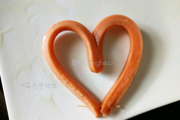 电饭煲火腿爱心煎蛋的做法图解5