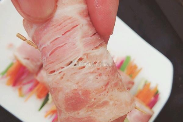 培根蔬菜肉卷的做法图解6