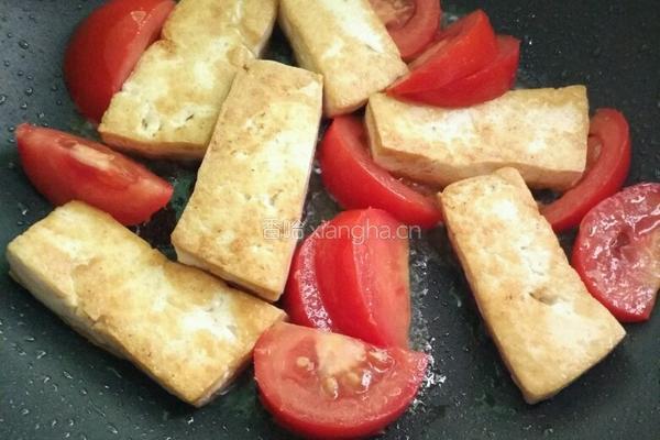 番茄豆腐的做法图解6