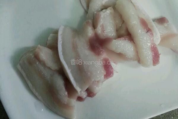 香煎梅花肉的做法图解1