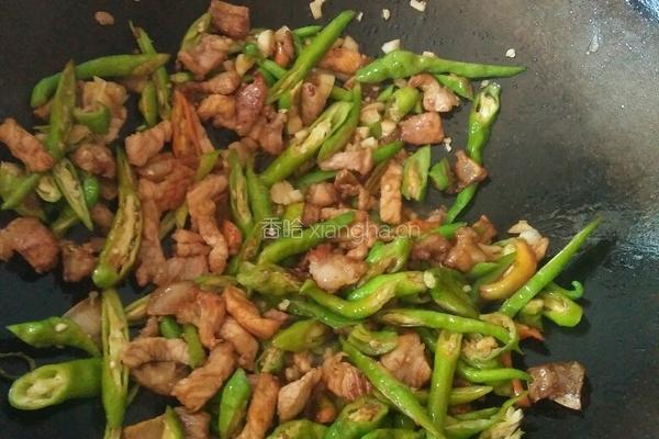辣椒鸡蛋炒肉的做法图解8