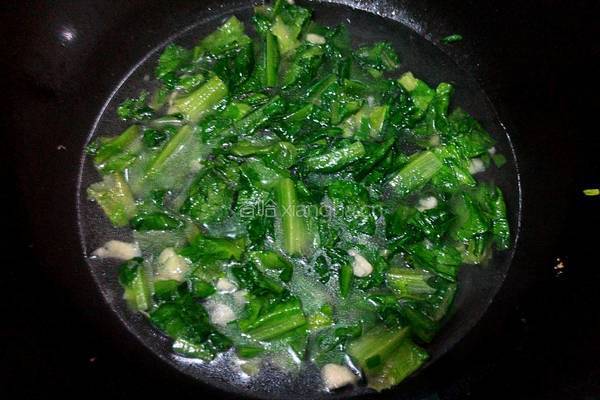 油麦菜炖豆腐的做法图解6