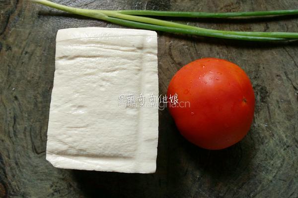 番茄烧豆腐的做法图解2