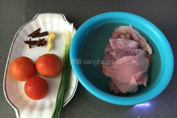 西红柿牛腩的做法图解1