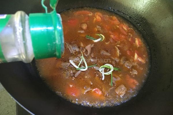 西红柿牛腩的做法图解12