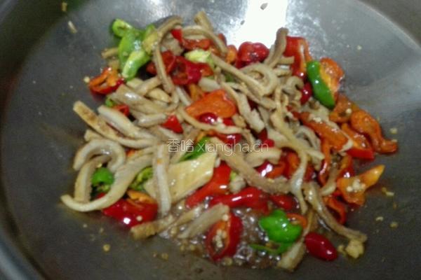 爆炒牛肚的做法图解6