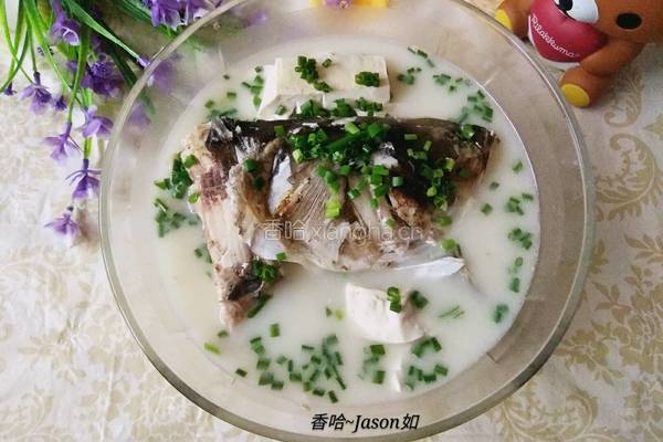 鱼头豆腐的做法图解10