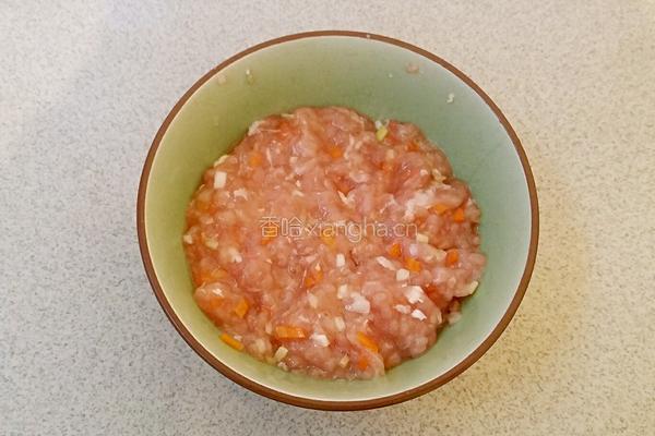 水汆丸子的做法图解3