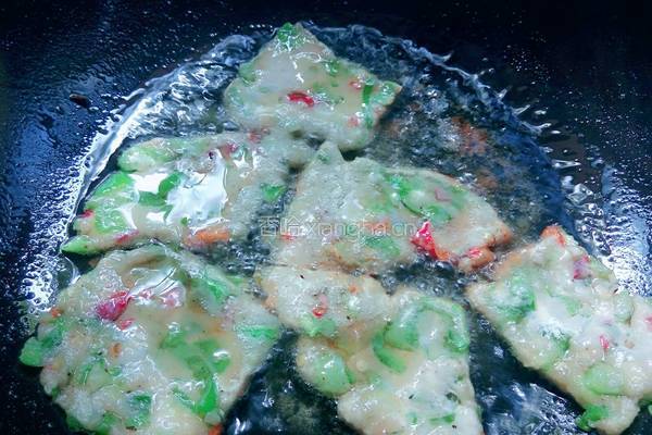 鲜椒煎饼的做法图解10