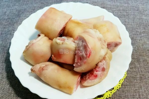 姜醋猪脚的做法图解3