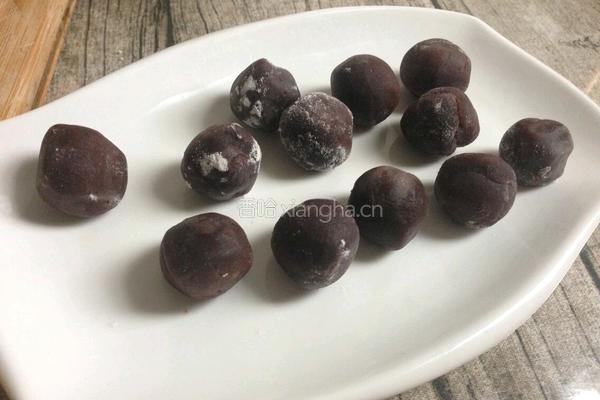 爱心豆沙包的做法图解4
