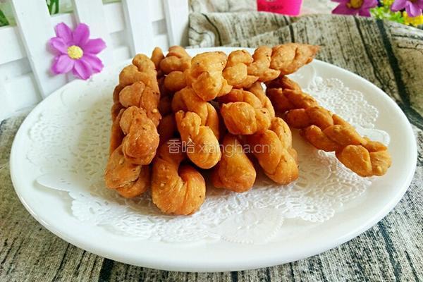 鸡蛋脆麻花的做法图解12
