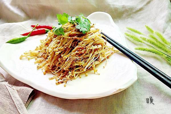 烤金针菇的做法图解8