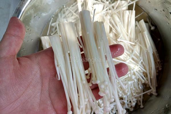 烤金针菇的做法图解2