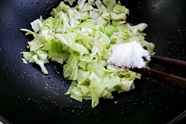 包菜饭的做法图解8