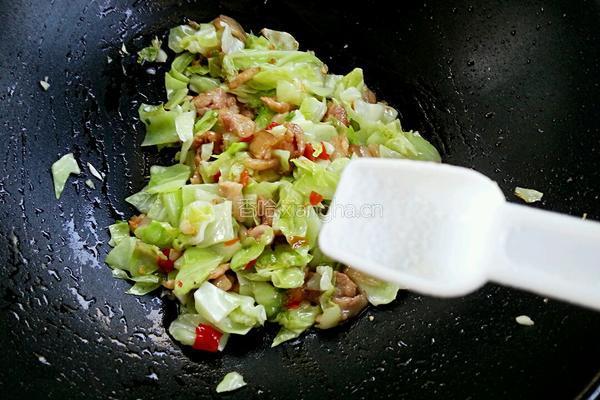 包菜饭的做法图解11