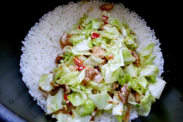 包菜饭的做法图解12