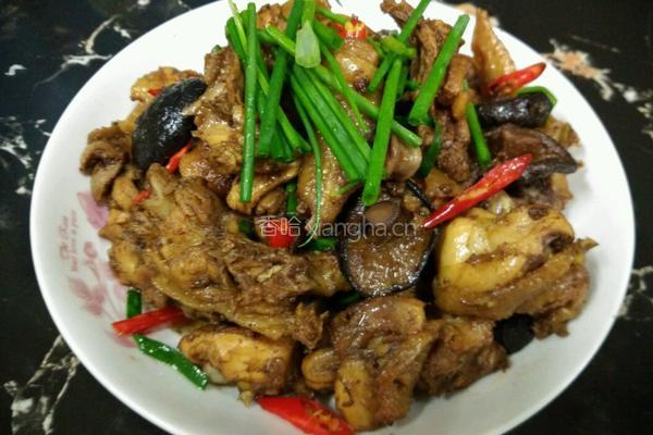 香菇炖鸡的做法图解8