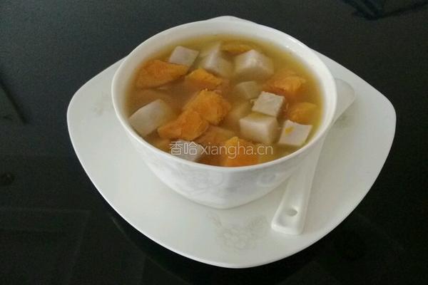 南瓜芋头煲的做法图解4