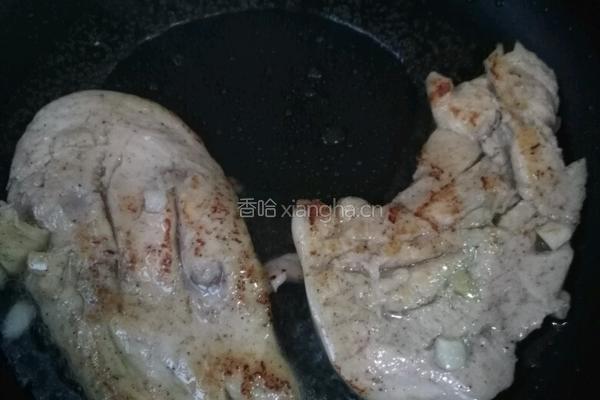 煎鸡排的做法图解4