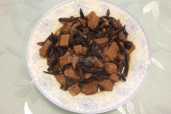 红烧肉炖蘑菇的做法图解18