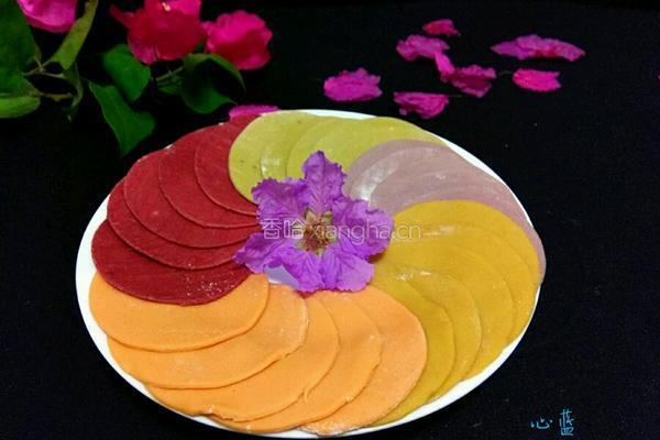 彩色饺子皮的做法图解11