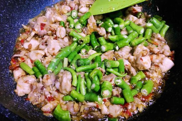 川味仔姜鲜椒兔肉的做法图解9