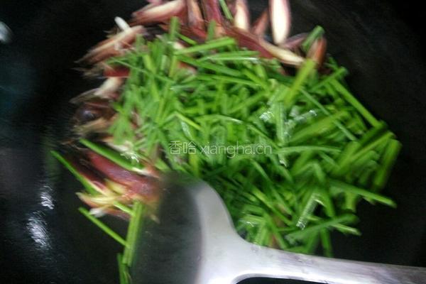 香炒洋荷的做法图解3
