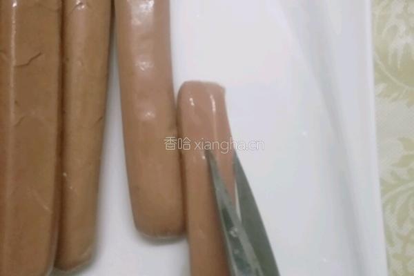 蜜汁鸡肉肠的做法图解3