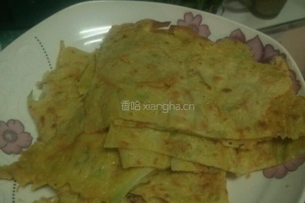 胡萝卜鸡蛋饼的做法图解5