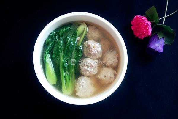 丸子汤的做法图解8