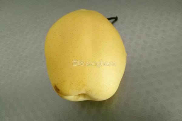 梨粥的做法图解1