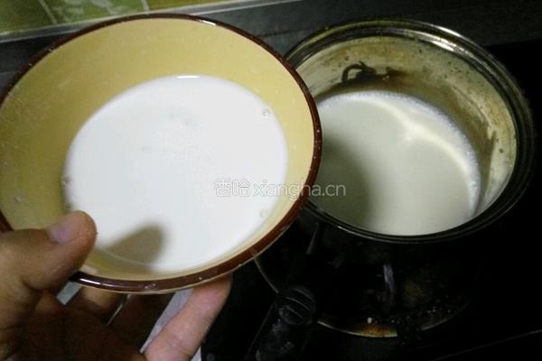 椰丝牛奶小方的做法图解5