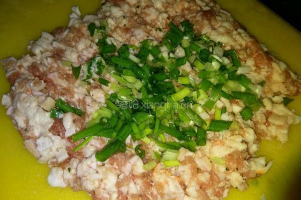 猪肉冬瓜馅饺子的做法图解2