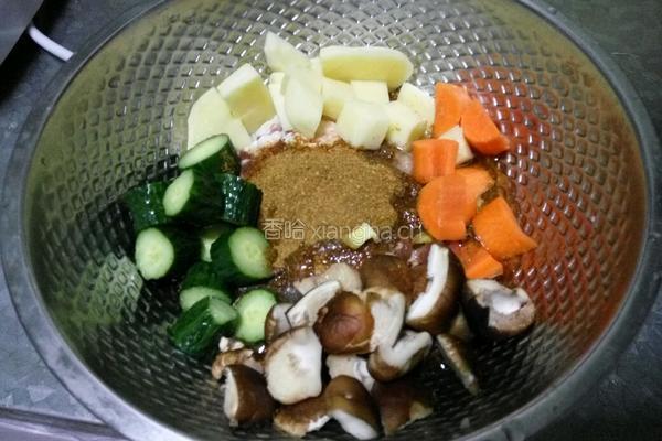 自制烤羊肉串的做法图解3