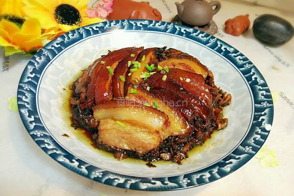 梅干菜扣肉的做法图解13