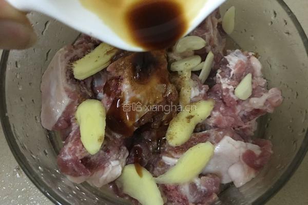 香菇排骨的做法图解5