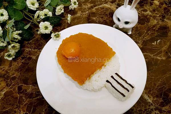南瓜饭版的乒乓球拍的做法图解8