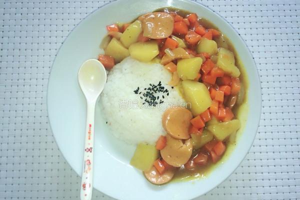 泰国咖喱饭的做法图解7