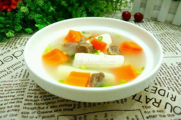 山药胡萝卜牛肉汤的做法图解8