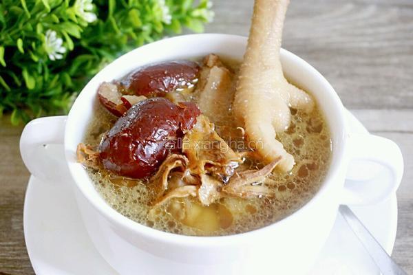 墨鱼炖鸡的做法图解8