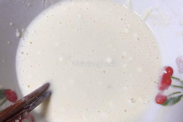 鸡蛋面粉饼的做法图解2