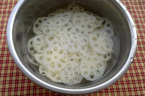 炝莲菜的做法图解4