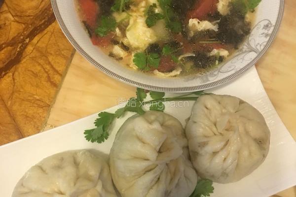 酸菜馅包子的做法图解9