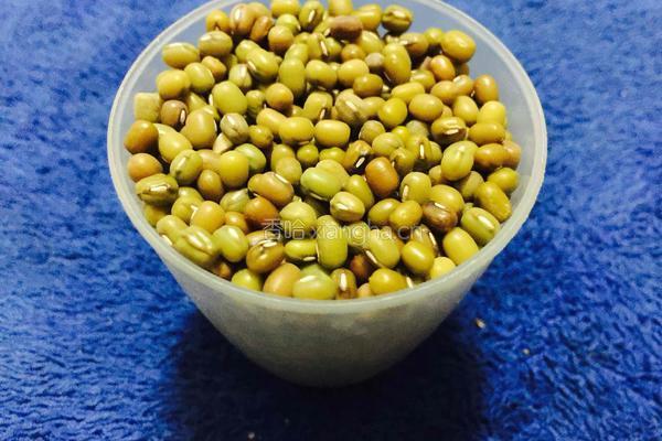 绿豆浆的做法图解1