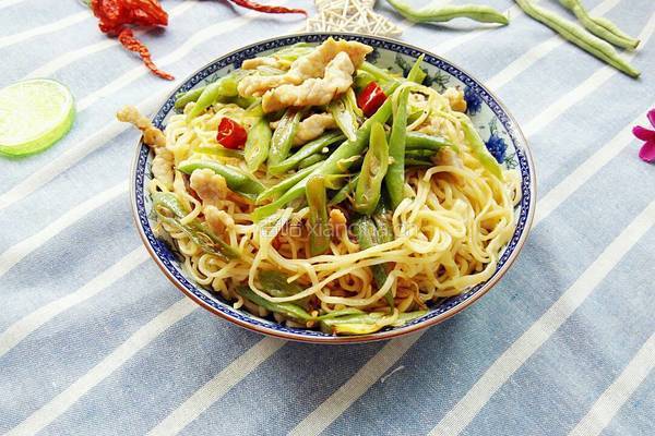 豆角炒面的做法图解12