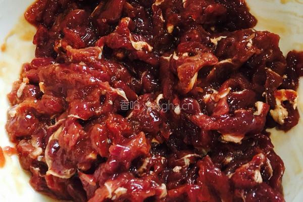 牛肉炒米线的做法图解5